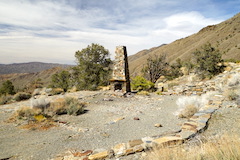 remains of superintendent's cabin 
