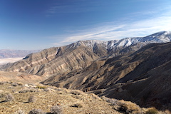 eastern flanks of the Panamint Range 
