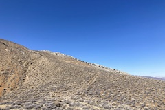 northwest ridge of Panamint Peak 