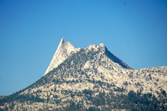 Cathedral Peak seen from Lembert Dome